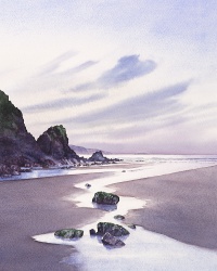 Evening at Broad Haven